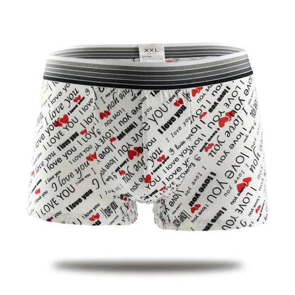 19 colors fashion design cotton Cartoon cuecas boxer men high quality fancy patterned mens underwear boxers men shorts Panties