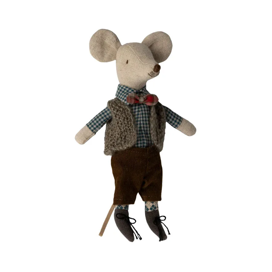 2023 Maileg Grandpa Mouse Vest, Pants and Bow Tie