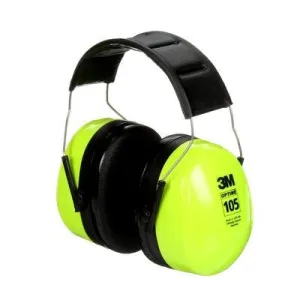 3M PELTOR H10A-HV Optime 105 Earmuffs, Over-The-Head (NRR)*: 30 dB. CSA Class A. Each