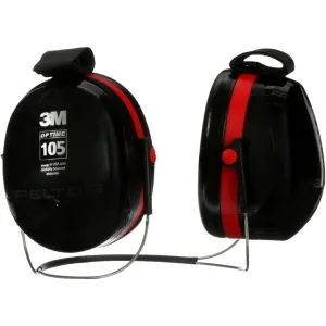 3M™ Peltor™ H10B Optime™ 105 Behind-the-Head Earmuffs