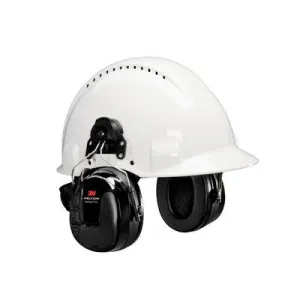 3M PELTOR HRXS221P3E-NA WorkTunes Pro AM/FM Radio Headset, Black, Hard Hat Attached. Each