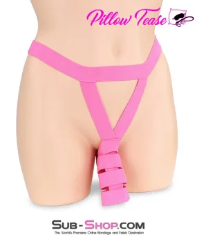 6785DL      Sissy Boi Pink Sissy Mistress Penis Posing Strap Jock Harness Bondage Underwear