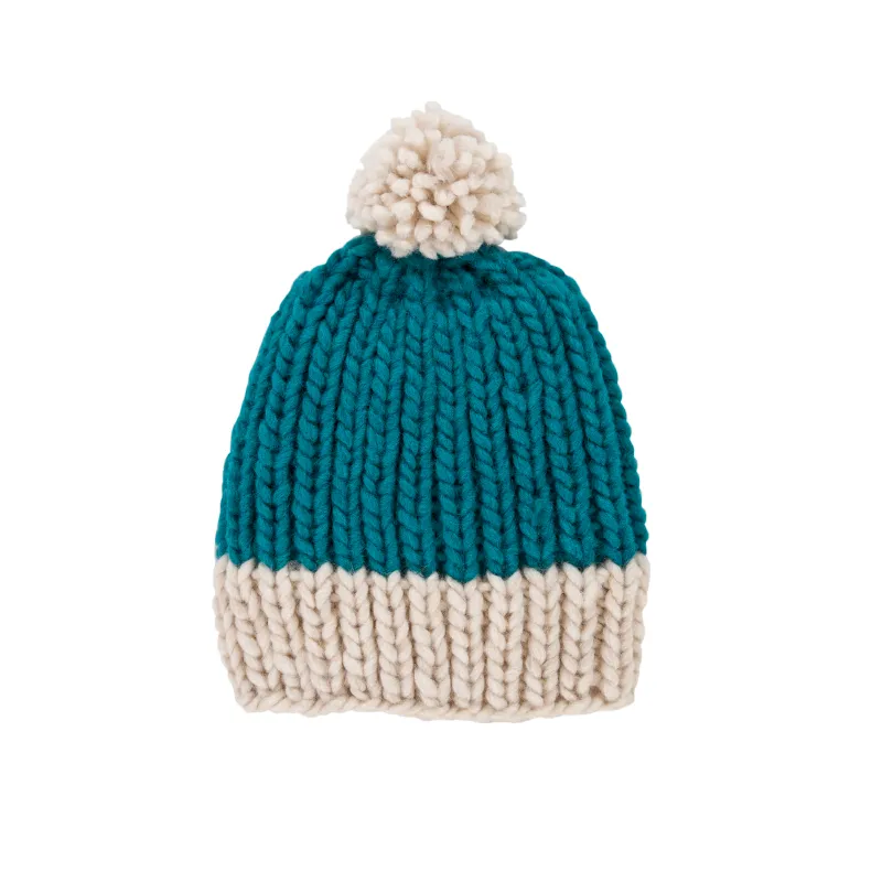 Acorn Traveller Chunky Beanie - Emerald