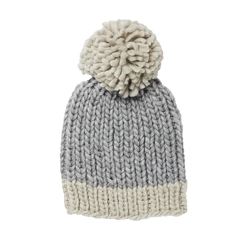 Acorn Traveller Chunky Beanie - Grey