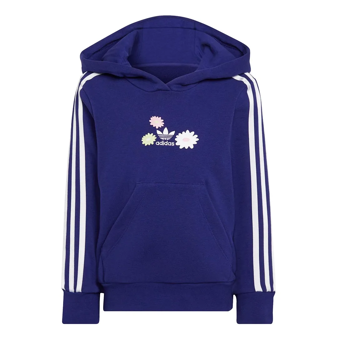 adidas - Girls' (Toddler & Junior) Flower Print Hoodie & Tights Set (HC4601)