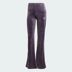 adidas Women's Velvet Pants With Rhinestone Trefoil