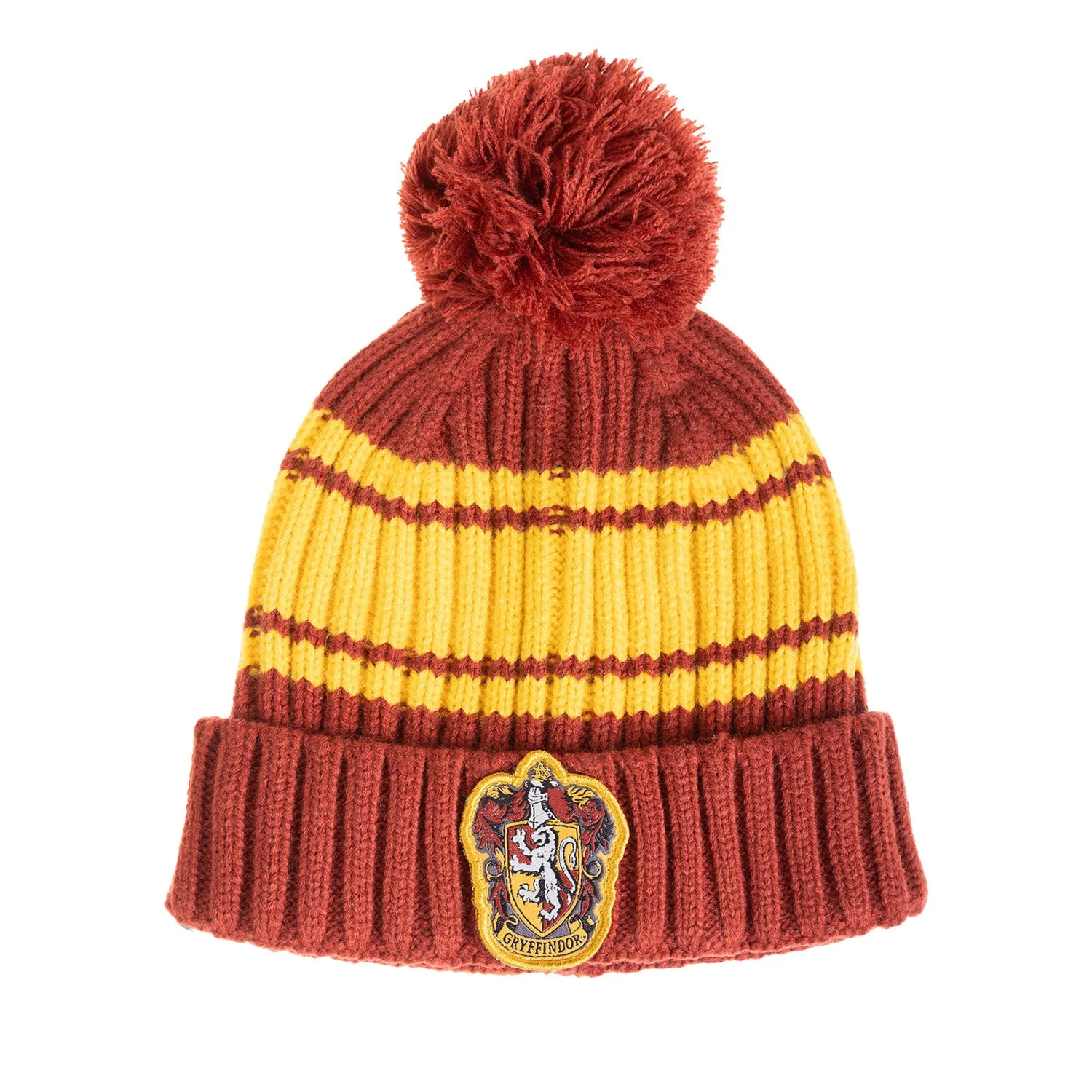 Adults Gryffindor Chunky Knit Beanie