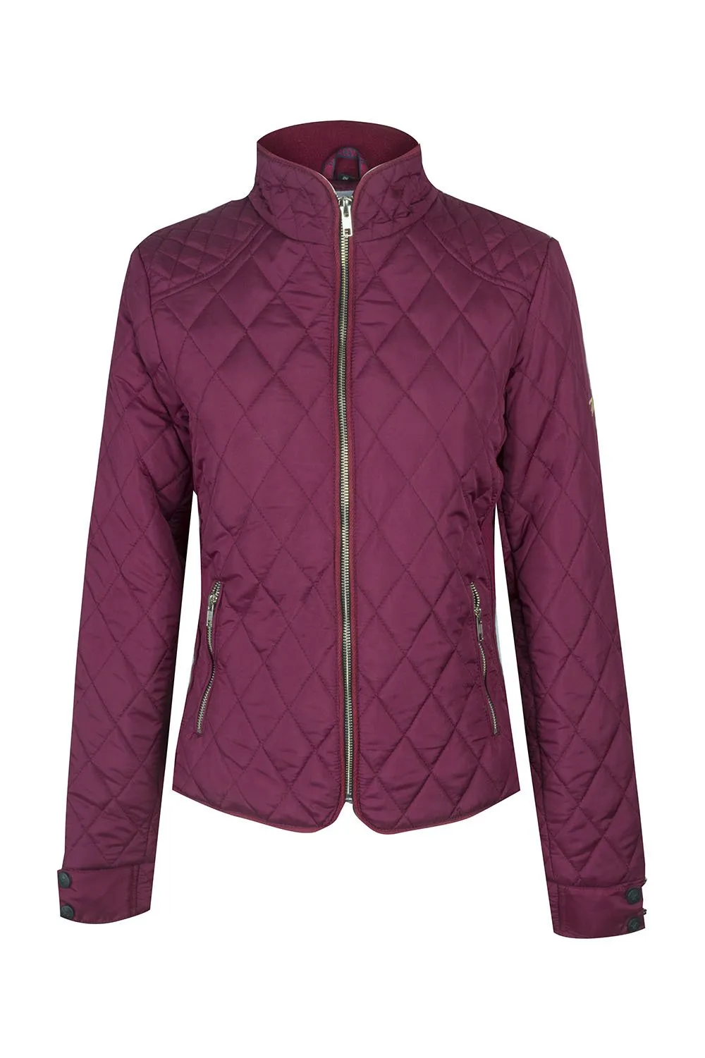 Adults Quilted Jacket - Racey - Classic Burgundy