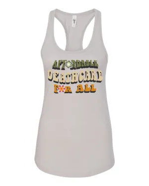 Affordable Deathcare for All Racerback Tank