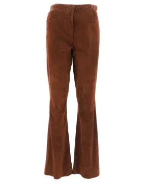 Alberta Ferretti High-Waisted Flared Trousers