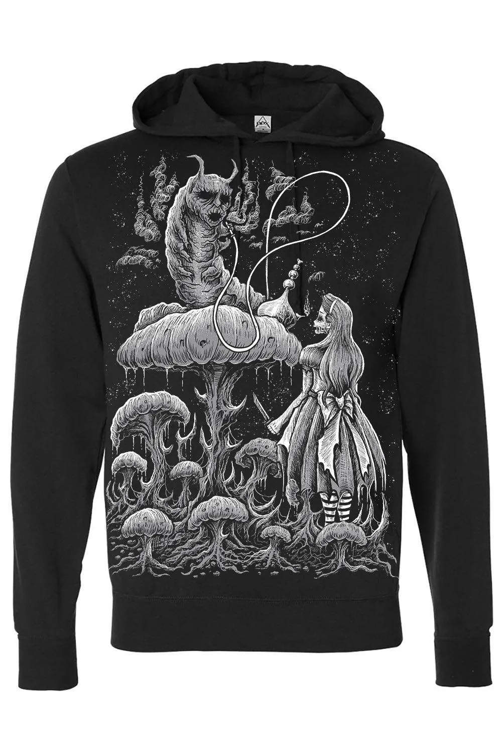 Alice and the Caterpillar Hoodie [Zipper or Pullover]