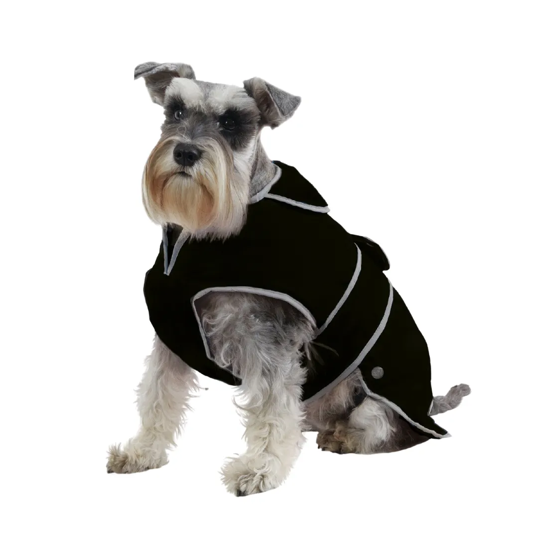 Ancol Stormguard Black Dog Coat