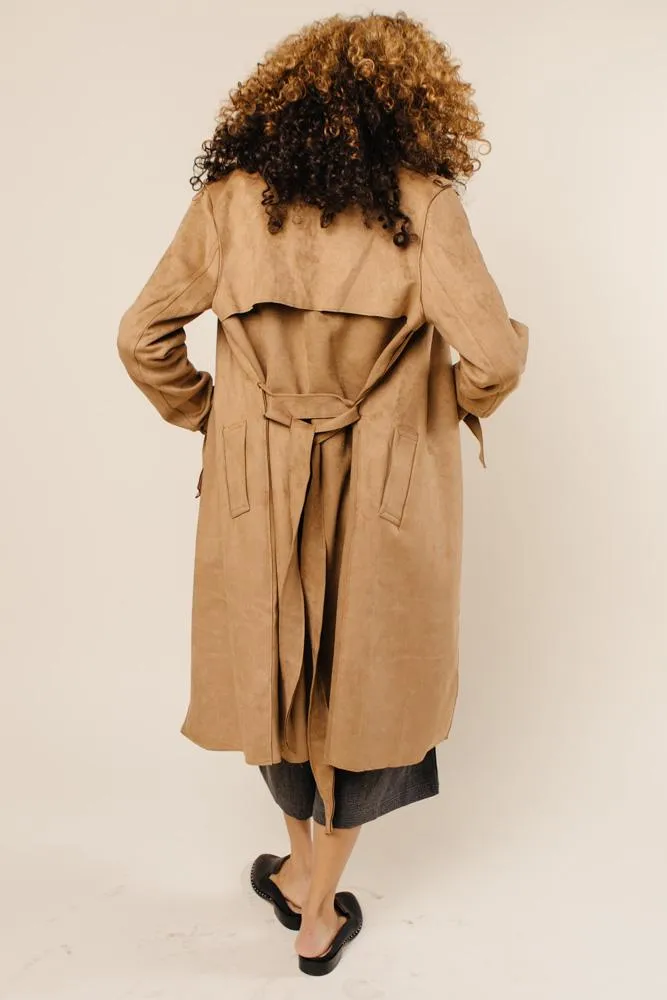 Annabelle Trench Coat in Tan