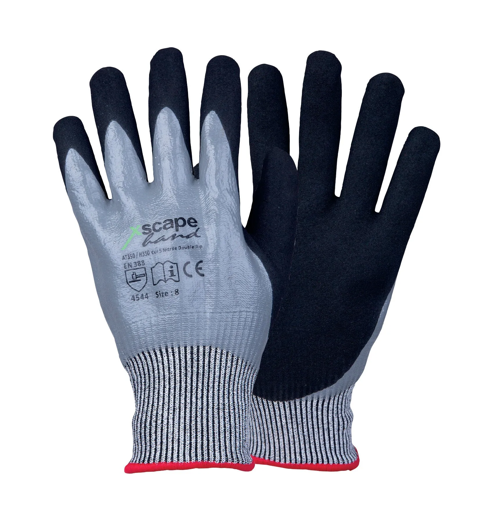 AT350 Double Dipped Nitrile Glove Level 5 Protection