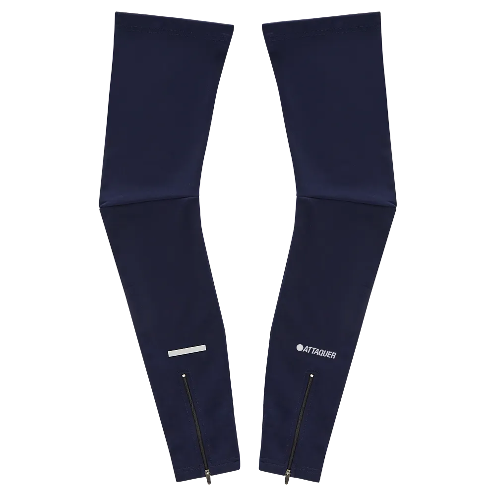 Attaquer | Leg Warmers | Navy/Reflective