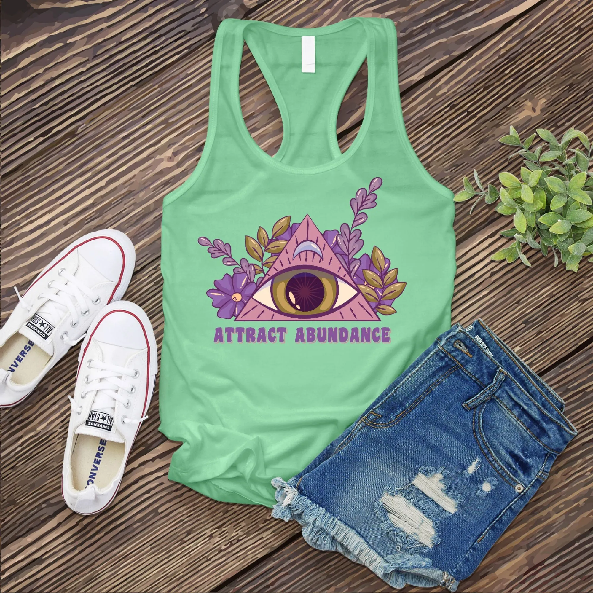 Attract Abundance Women's Tank Top