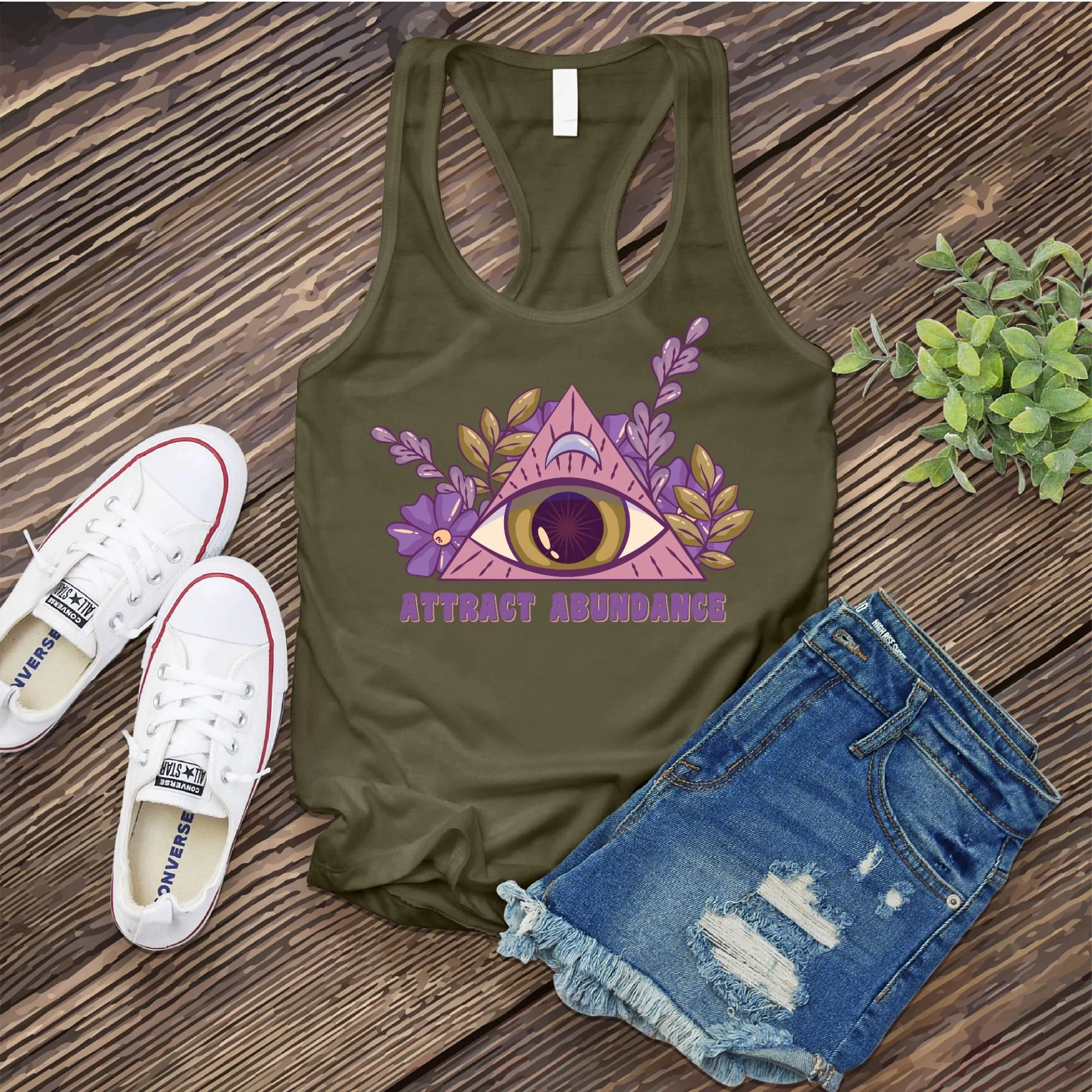 Attract Abundance Women's Tank Top