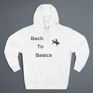 Back to Basics Three-Panel Fleece Hoodie