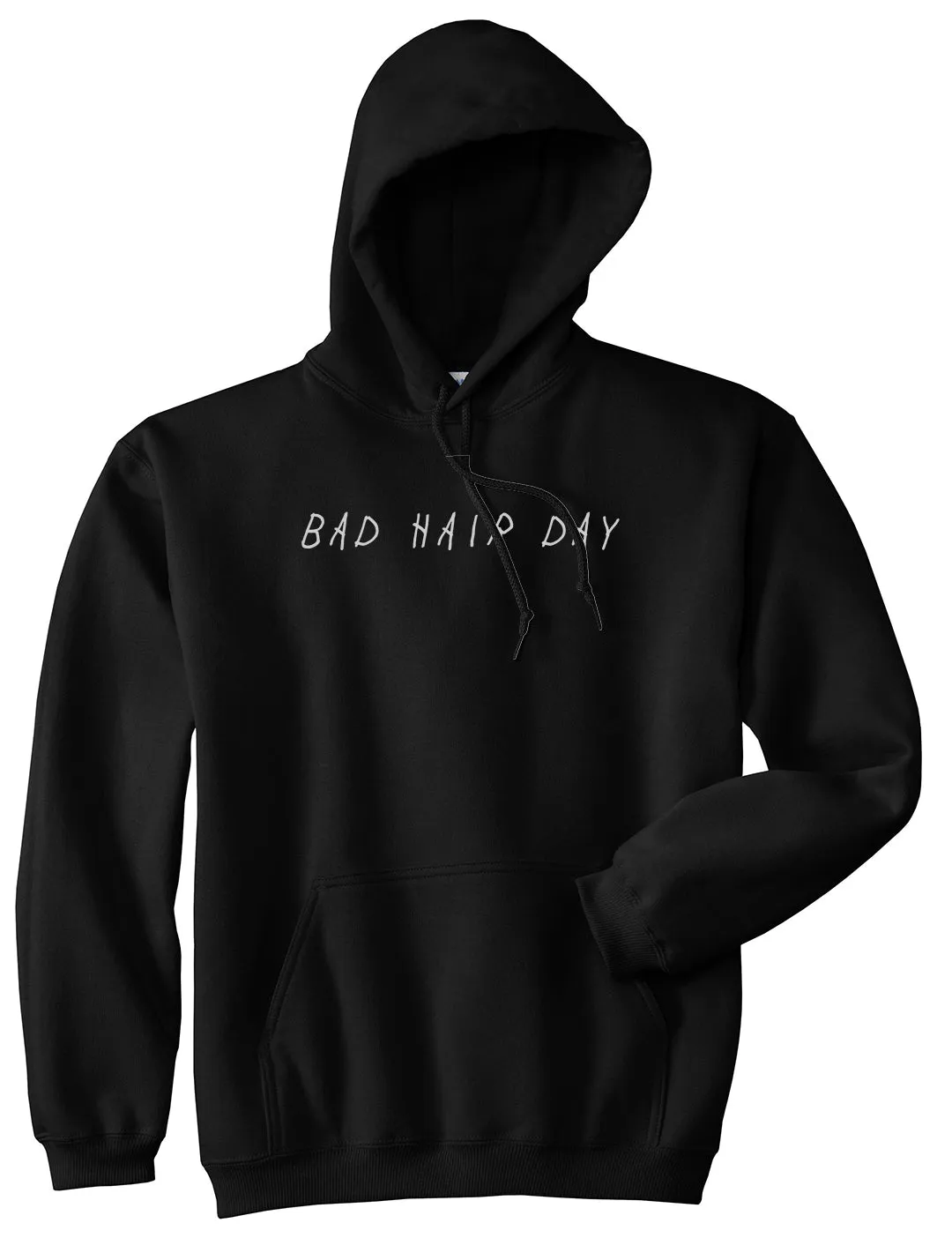 Bad Hair Day Mens Pullover Hoodie