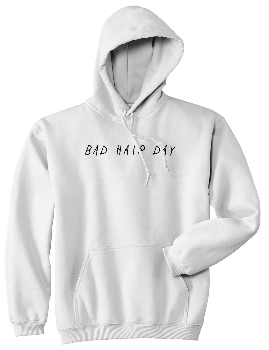 Bad Hair Day Mens Pullover Hoodie