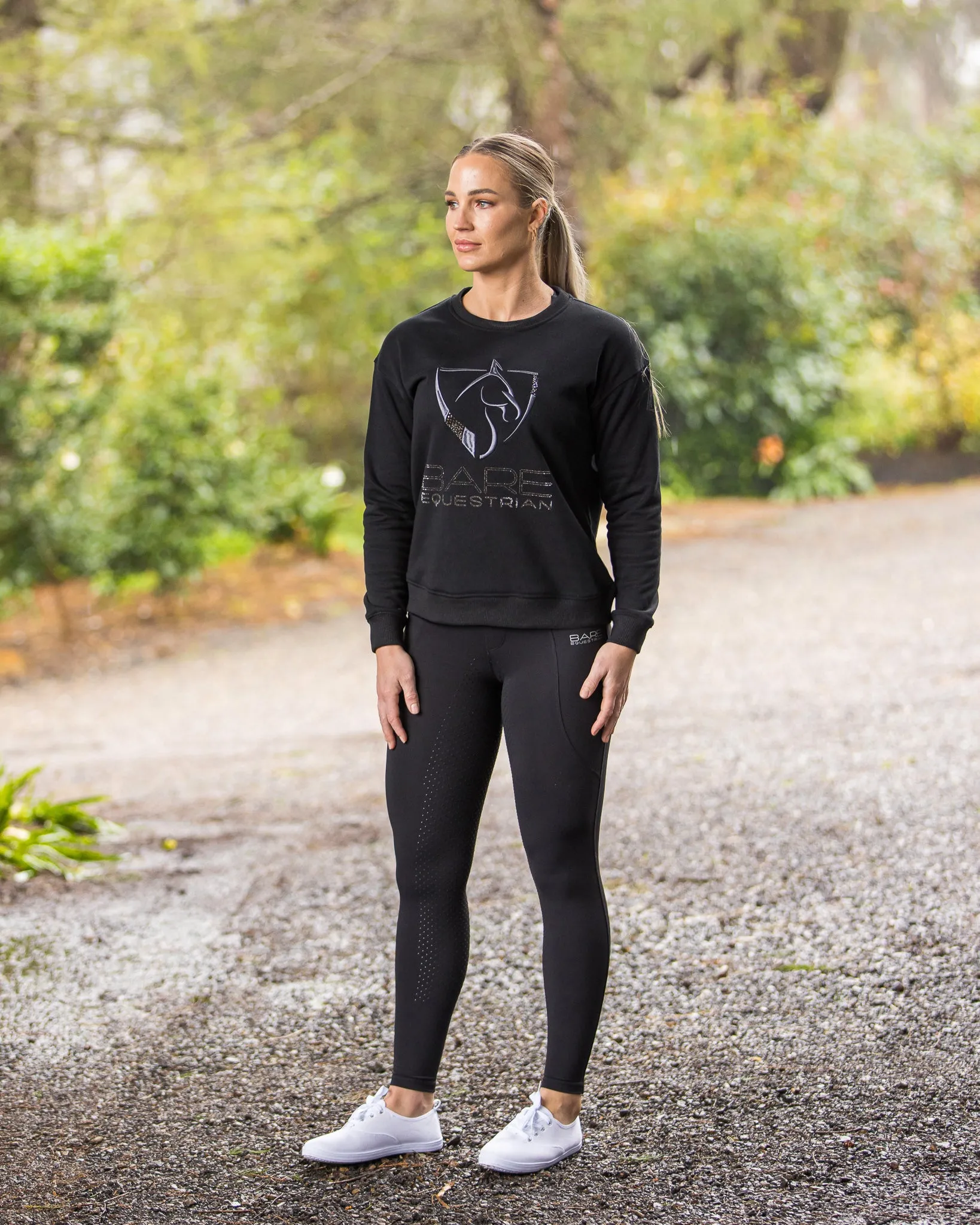 BARE Diamond Series Sweater - Black