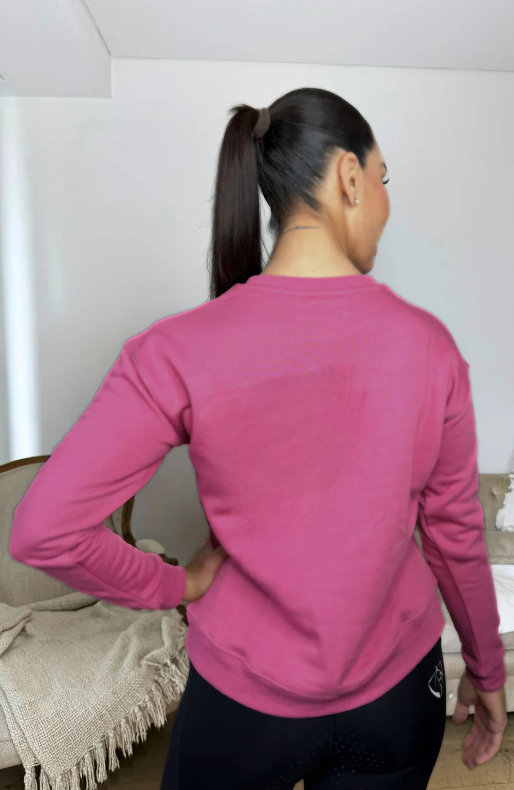 BARE Diamond Series Sweater - Dusty Pink