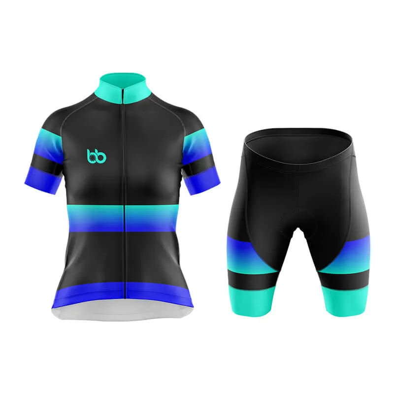 BB Gradient Club Cycling Kit (Blue-Teal)