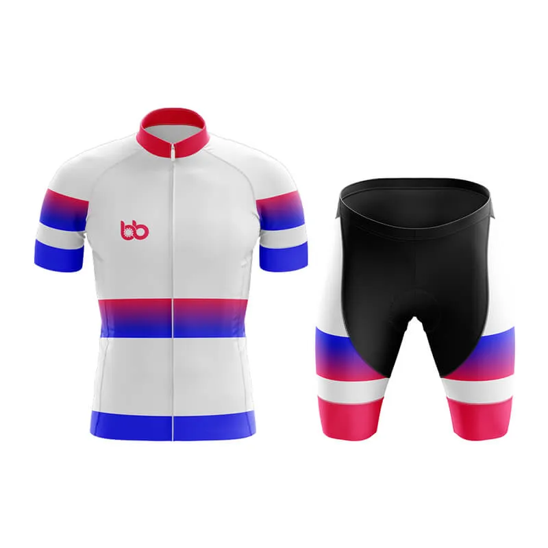 BB Gradient Club Cycling Kit (Pink-Blue)