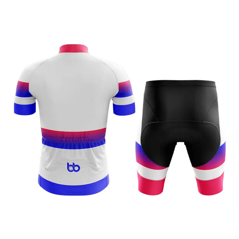 BB Gradient Club Cycling Kit (Pink-Blue)