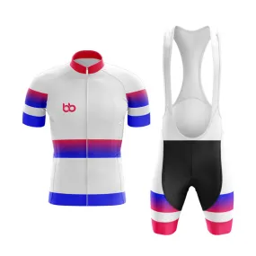 BB Gradient Club Cycling Kit (Pink-Blue)