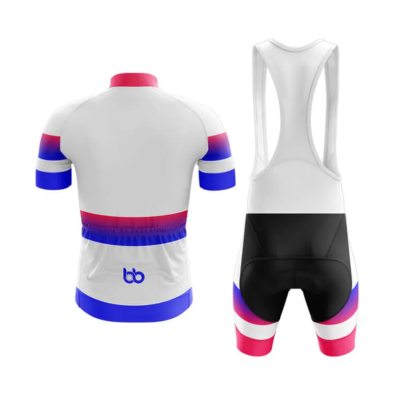 BB Gradient Club Cycling Kit (Pink-Blue)