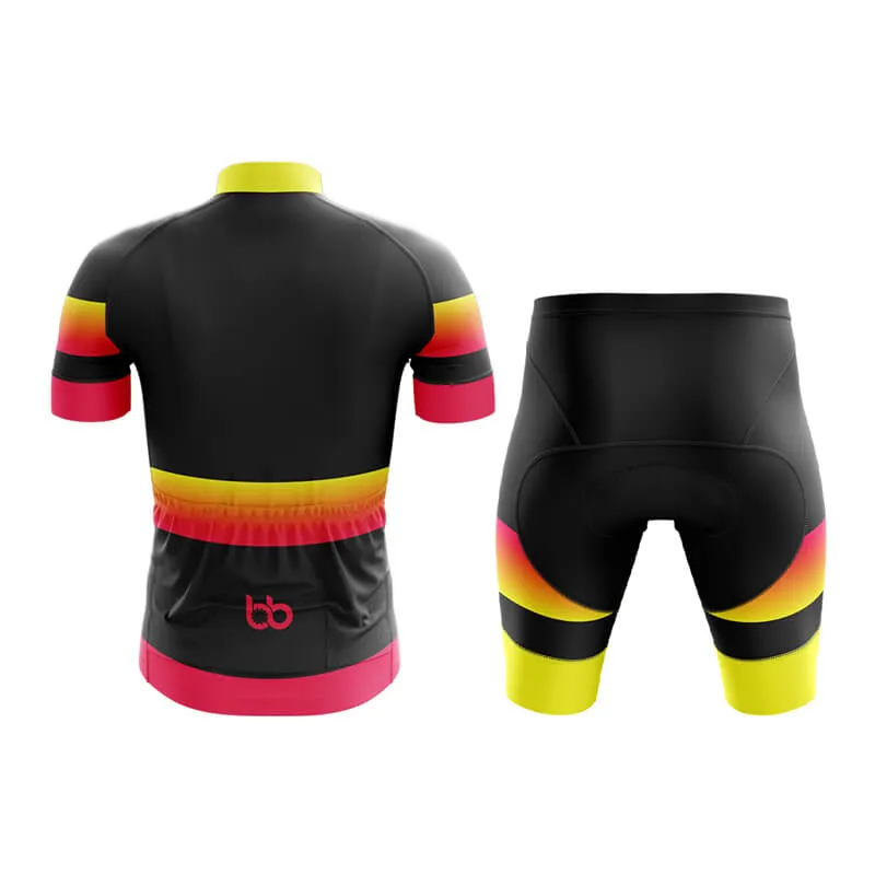 BB Gradient Club Cycling Kit (Yellow-Pink)