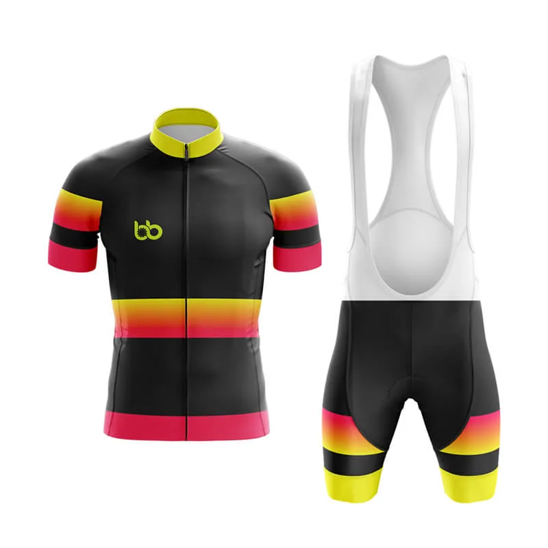 BB Gradient Club Cycling Kit (Yellow-Pink)