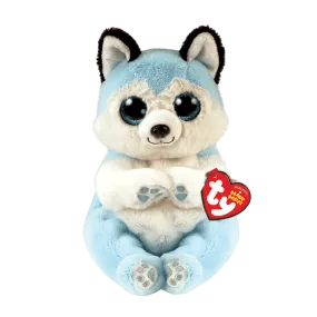 Beanie Babies: Thunder Husky Blue Belly Regular