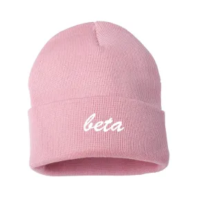 Beta Pink Sweetheart Beanie