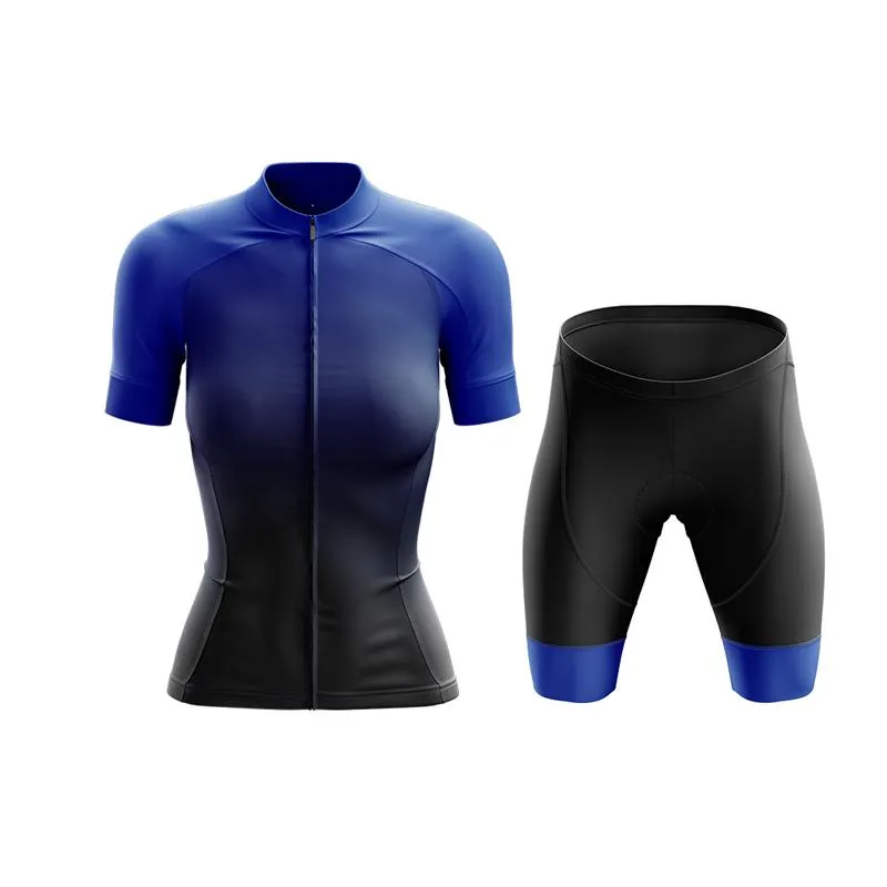 Black to Blue Club Cycling Kit