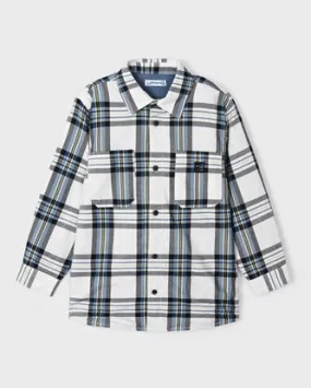 Blue Plaid Shacket