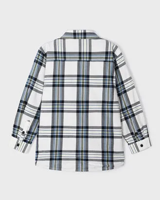 Blue Plaid Shacket