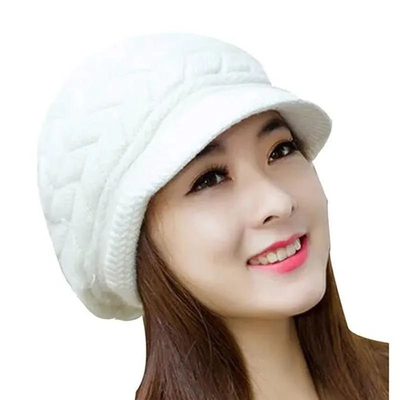 Bonnet Beanie With Brim