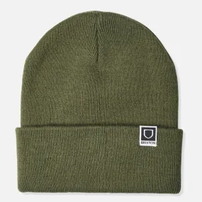 BRIXTON BEANIE - HARBOR BETA MILITARY OLIVE