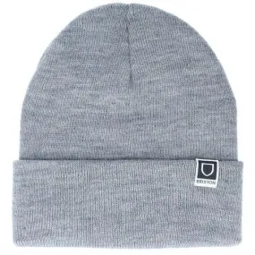 BRIXTON BEANIE - HARBOR BETA WATCH LIGHT HEATHER GREY/BLACK