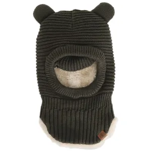 CaliKids® Cotton Knit Bear Balaclava