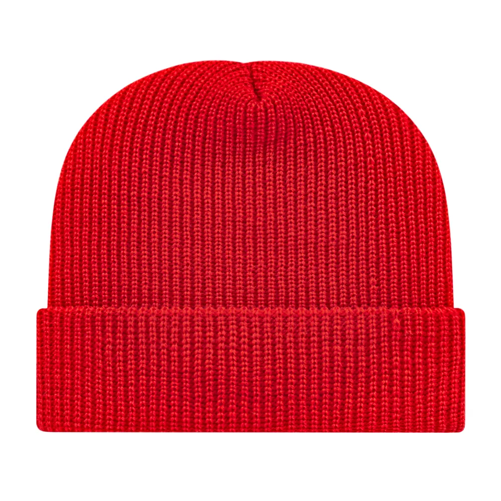 Cap America TK24R Ribbed Knit Cap with Cuff