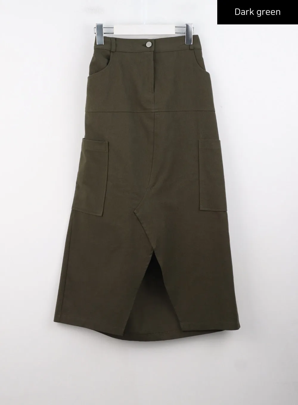 Cargo Slit Maxi Skirt CS305