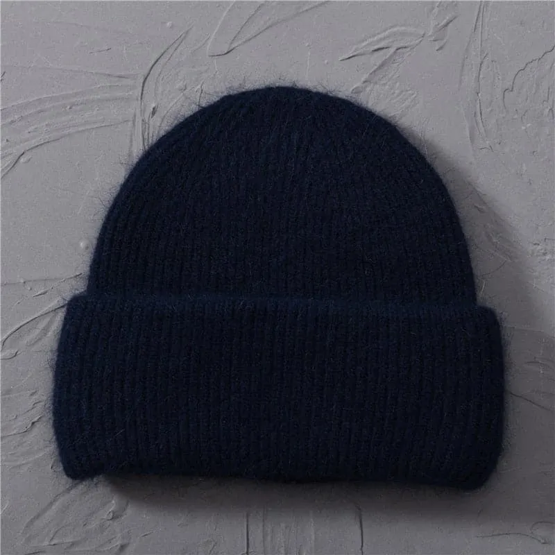 Cashmere Wool Beanies for Women and Men - Cozy Winter Hats