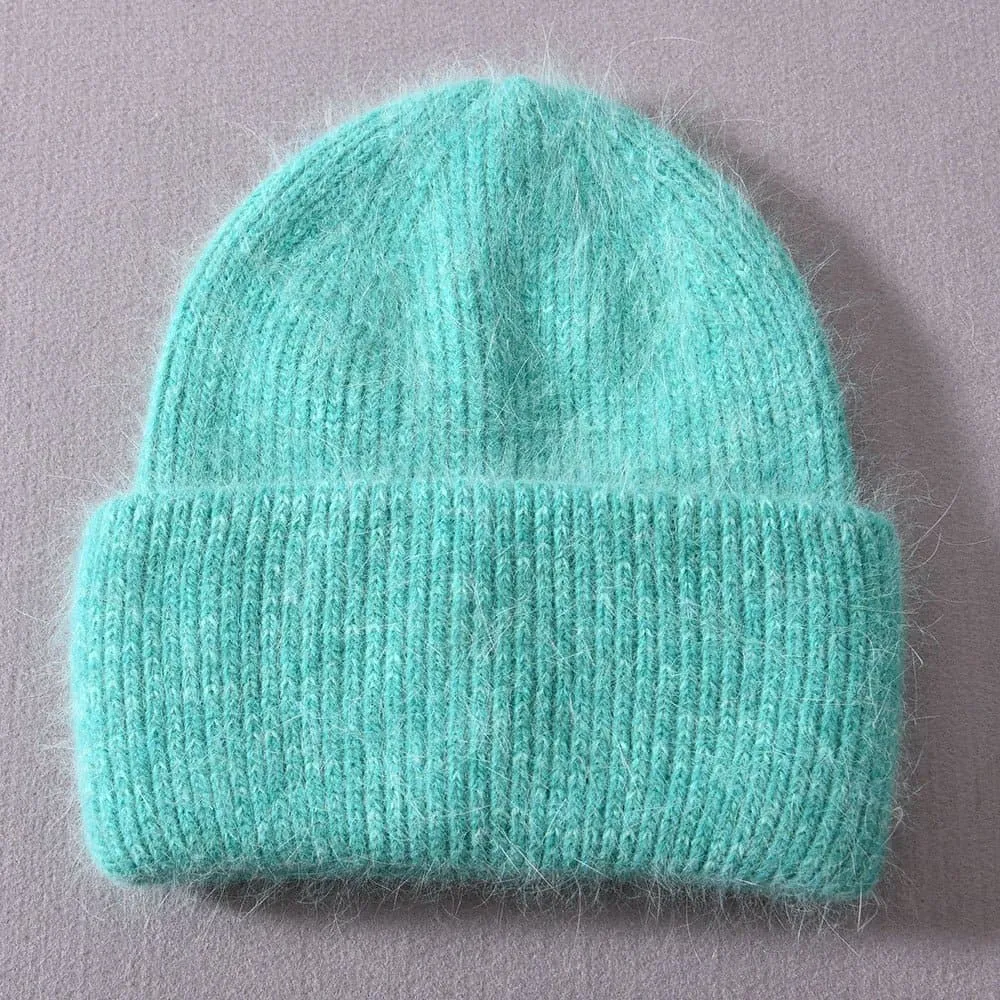 Cashmere Wool Beanies for Women and Men - Cozy Winter Hats