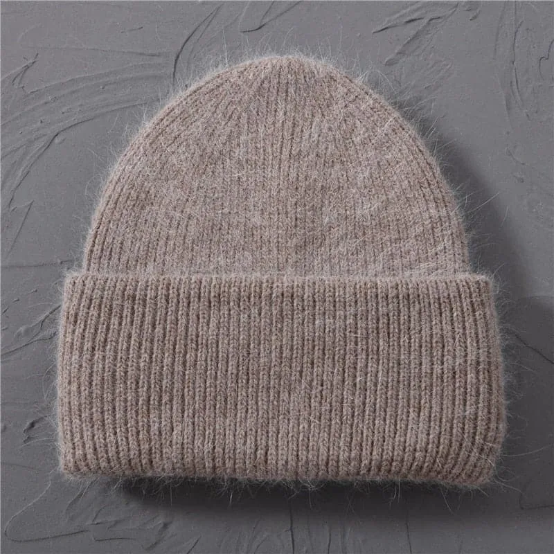 Cashmere Wool Beanies for Women and Men - Cozy Winter Hats