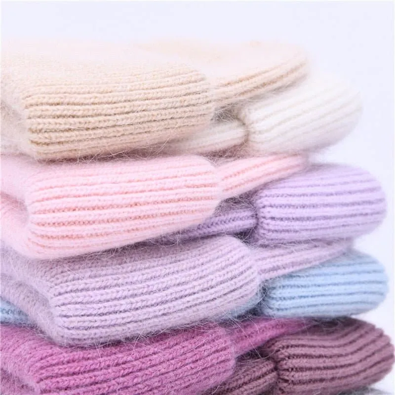 Cashmere Wool Beanies for Women and Men - Cozy Winter Hats