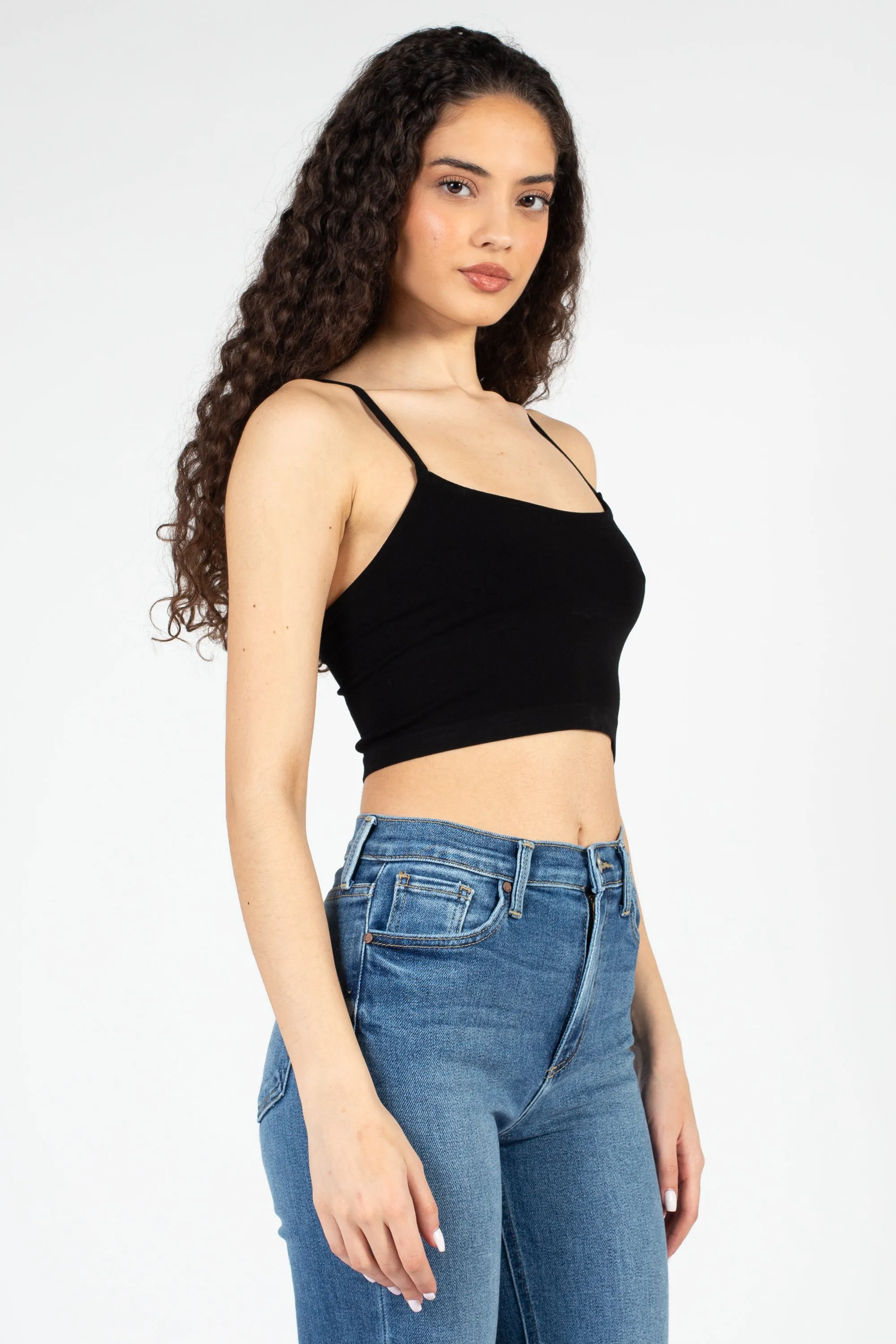 C'est Moi Crop Tank Top