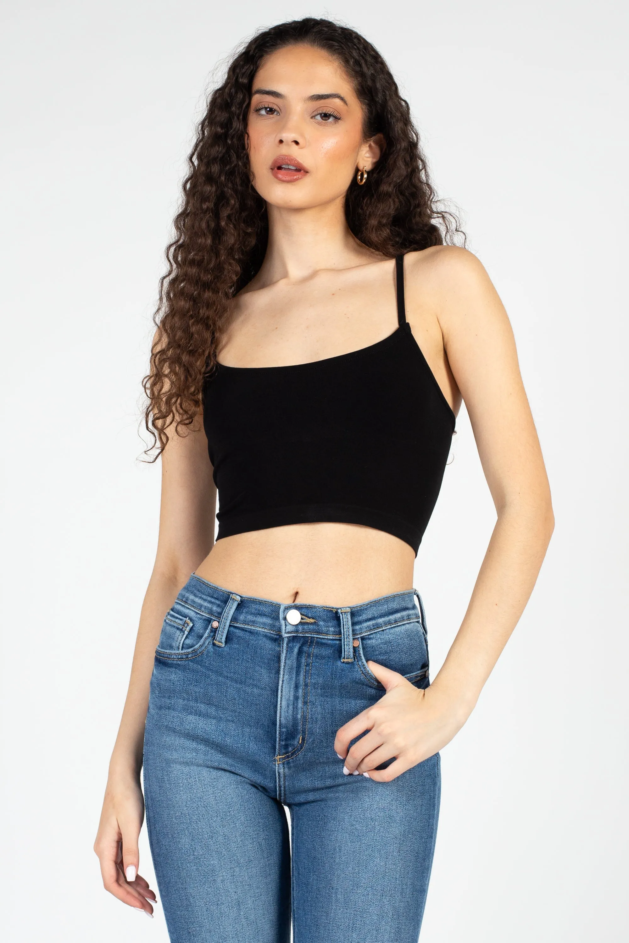 C'est Moi Crop Tank Top